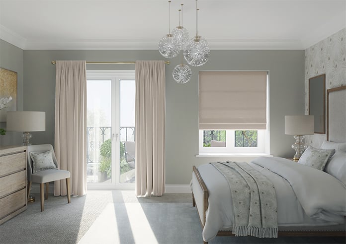 Soho, Hessian - Twist&Fit Roman Blind - Image 9